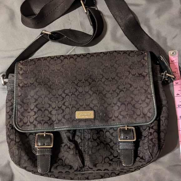 Coach Bags Coach Crossbody Messenger Bag Black Guc 2x9x4 Poshmark